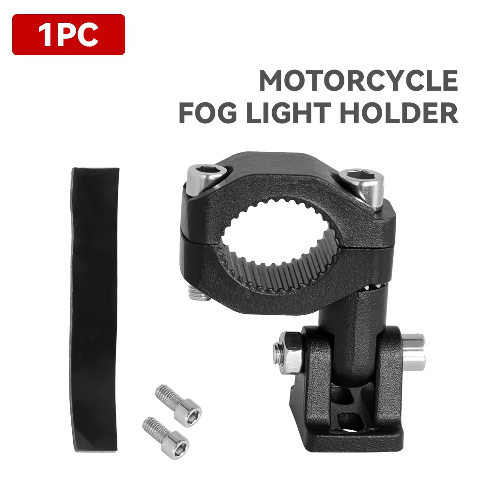 Projecteurs de Moto, accessoires de phares antibrouillard, support de tuyau d'installation, support 