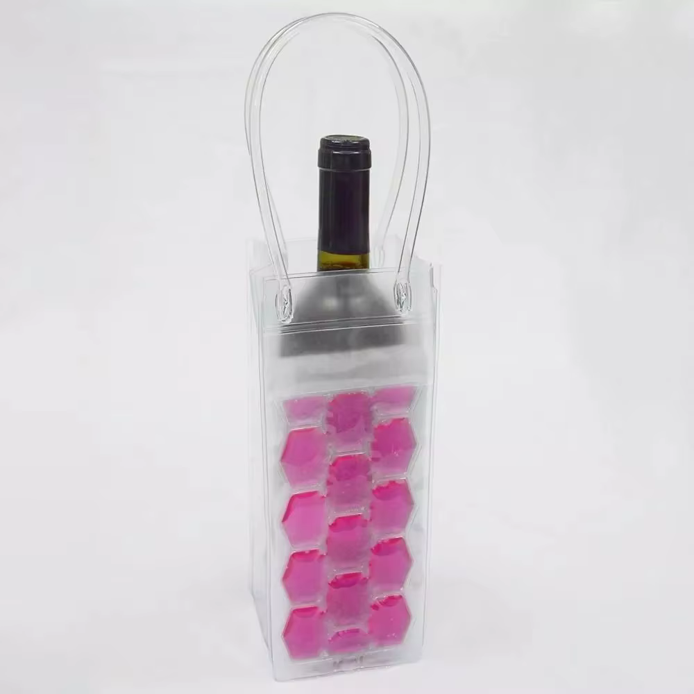 Sac fourre-tout portable pour bière glacée, sac à main isolé pour vin rouge, bouteille de vin d'exté