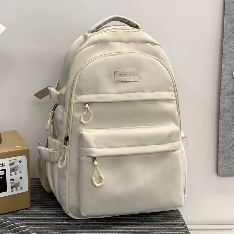 Sac à dos de voyage pour couple preppy multicouche de grande capacité