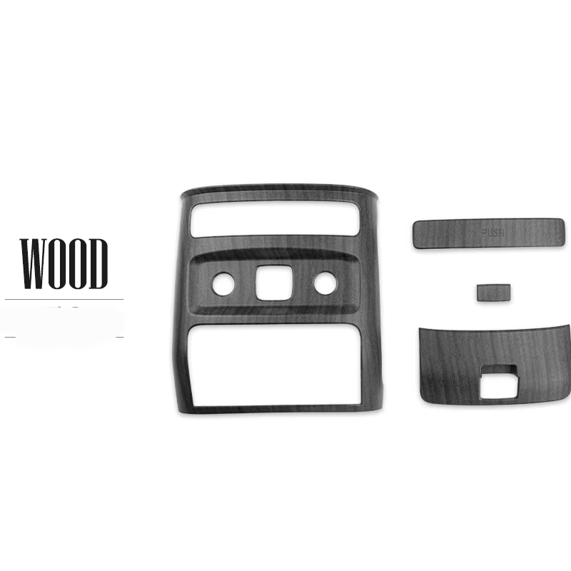 Accessoires de garniture intérieure de voiture, couvercle de cadre décoratif de ventilation arrière,