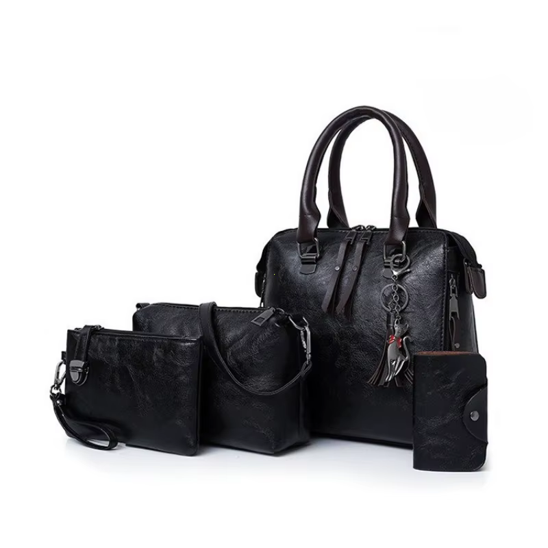 Sac à pompon Composite pour femmes, sac à main de luxe en cuir, sacs à main de marques célèbres de s