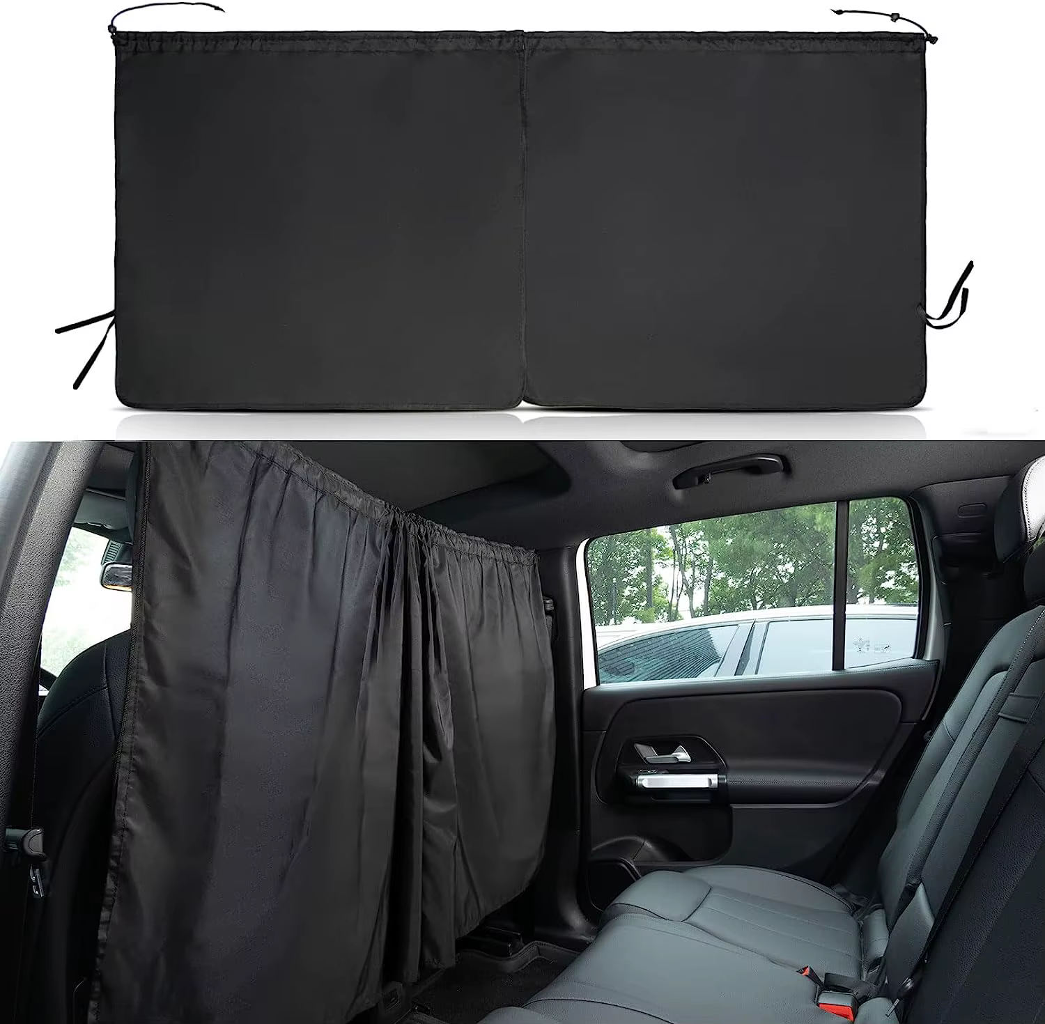 Rideau de séparation de voiture, Protection de la vie privée, accessoires de véhicule Commercial, pa