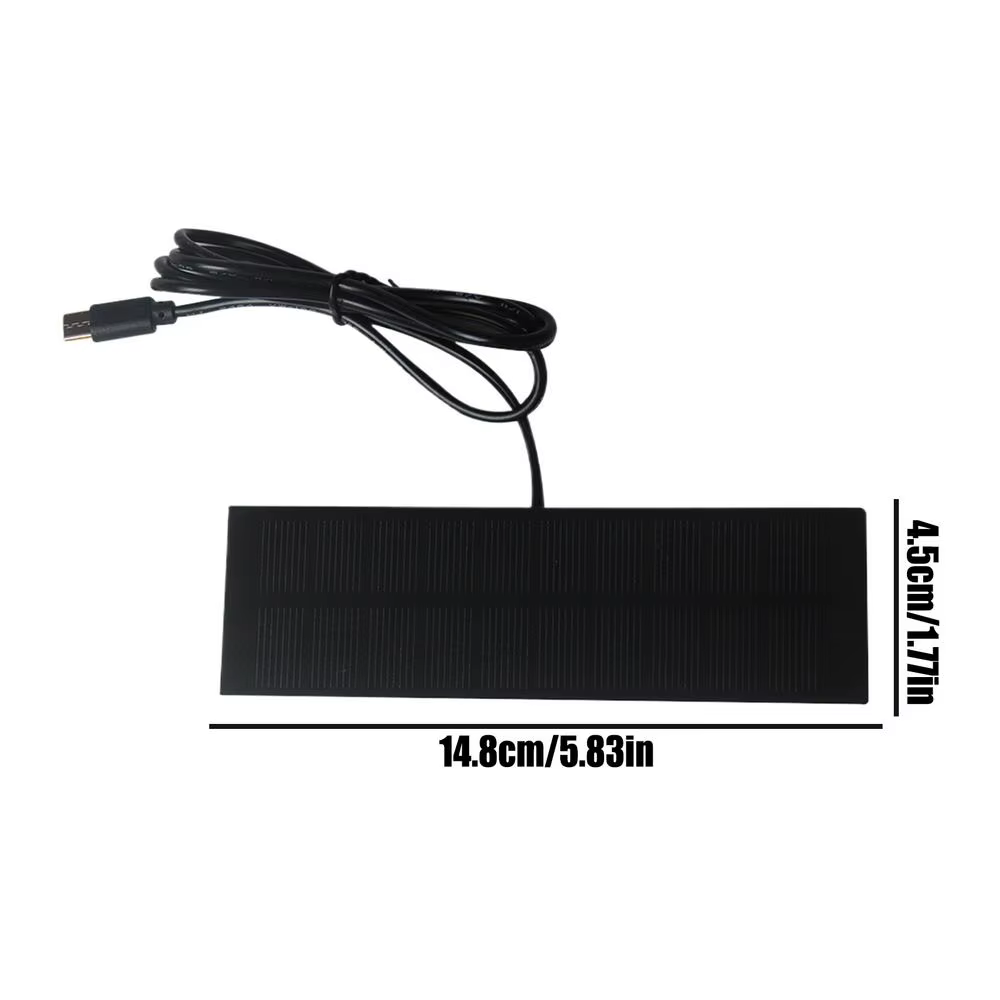 Panneau solaire portable pliable, accessoires électroniques, panneau haute efficacité avec câble pou