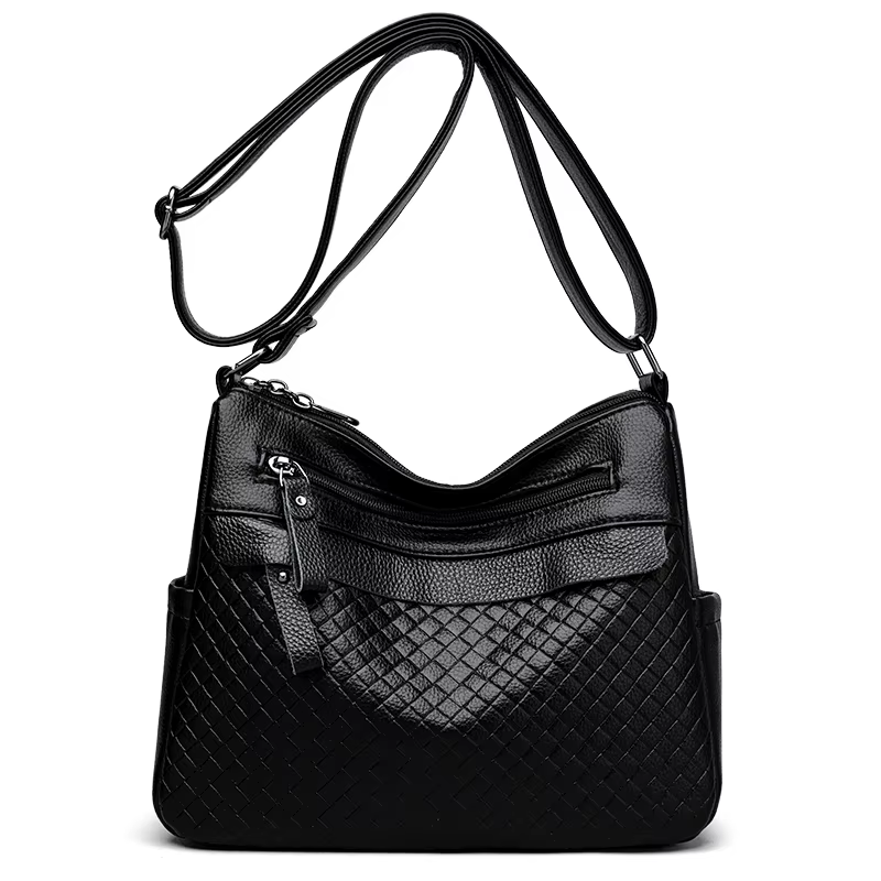 Sac à bandoulière tendance en cuir pour femmes, fourre-tout de bonne qualité, grande capacité, 2024