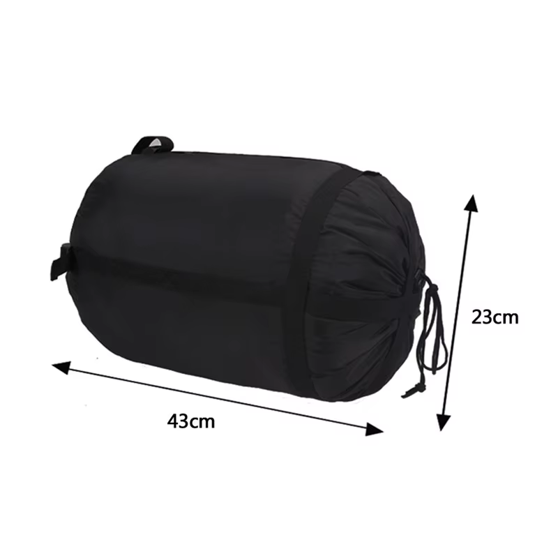 Sac de couchage de compression imperméable pour l'extérieur, housse de sport pratique, sac de rangem