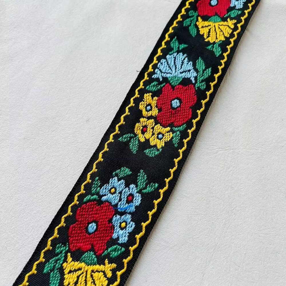 Accessoires 1 yard 50MM Vintage ethnique broderie sac ruban Boho dentelle garniture bricolage vêteme
