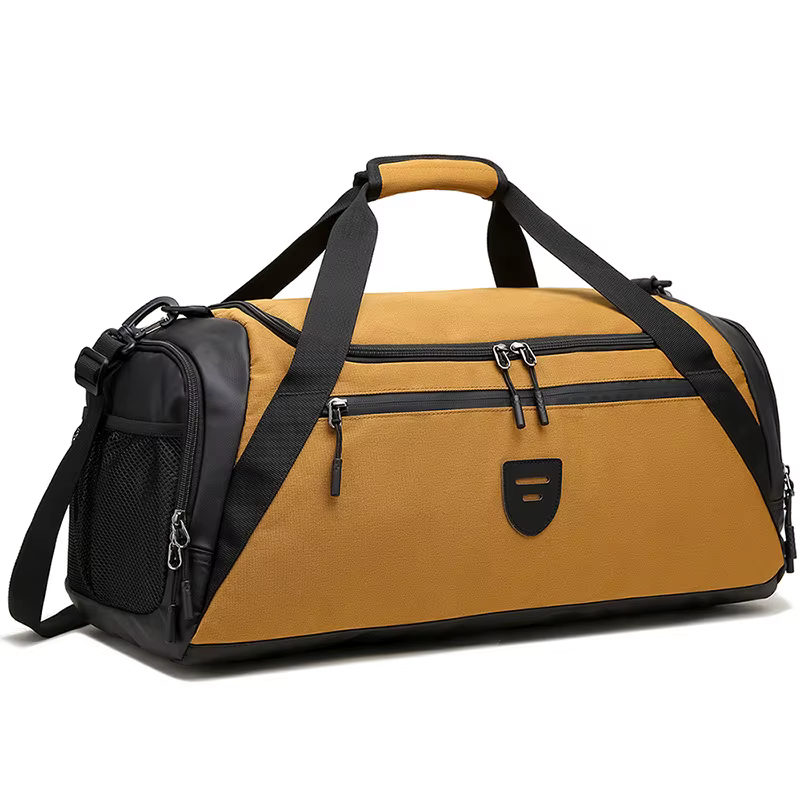Nouveauté Sac de sport pour homme avec séparation sec/humide, sac de voyage multifonctionnel grande