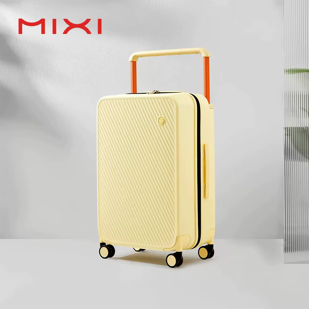 Mixi – magnifique valise à poignée large de 24 pouces pour hommes et femmes, bagage de voyage, roues