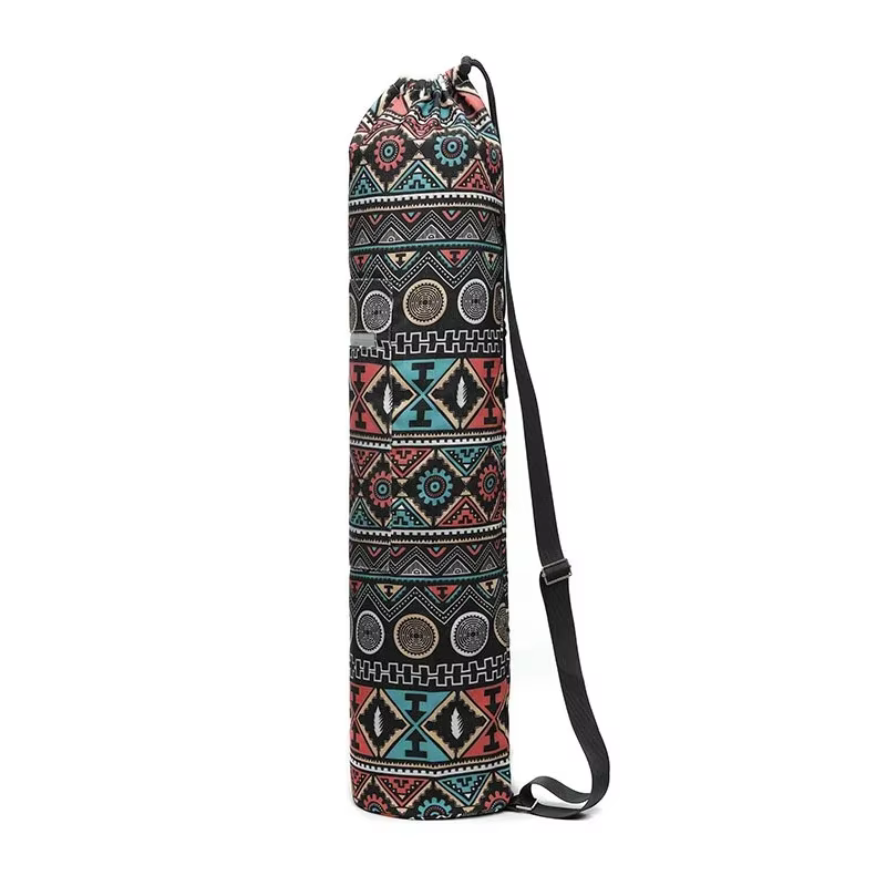 Sac pour tapis de yoga avec poche de grande taille et poche zippée pour la plupart des tapis de tail
