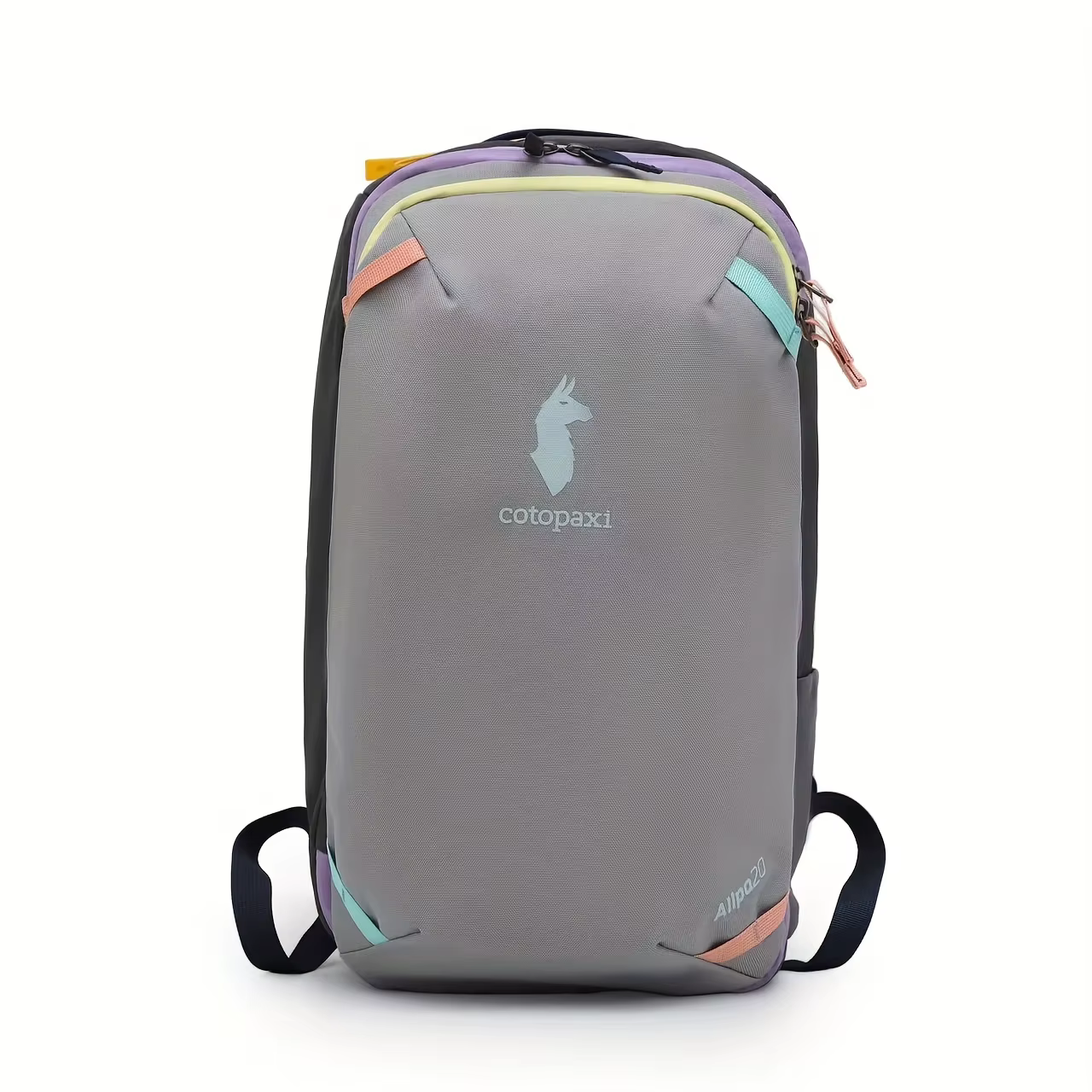Sac à dos double épaule durable de 20 L aux couleurs vibrantes Dopaamine, design camel, idéal pour u