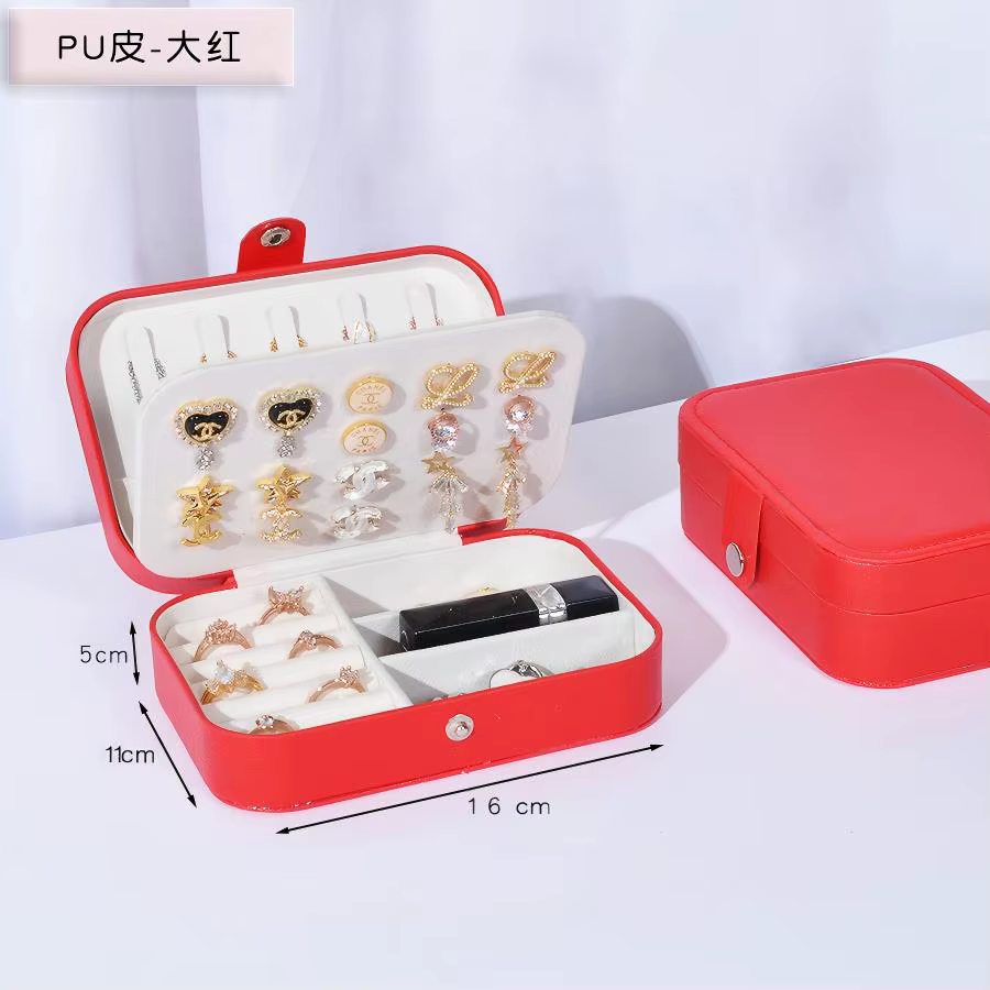 Boîte à bijoux en cuir, organisateur, présentoir à bijoux, boîtes à bijoux et emballage, boîte à bag