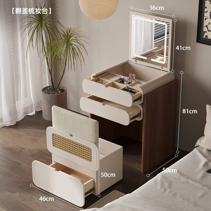 Coiffeuse chambre Design minimaliste nouveau Mini Table de chevet rangement élégant Coiffeuse Maquil