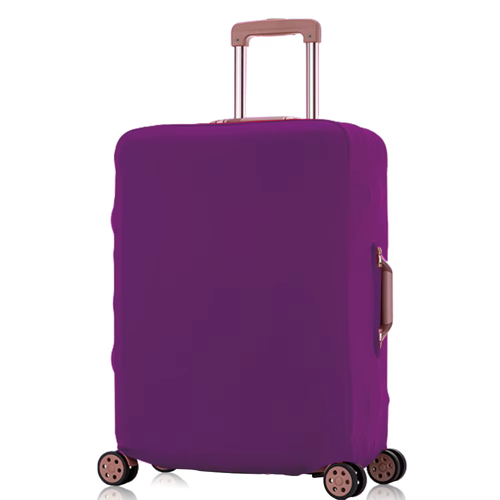 Juste de protection élastique pour bagages, housses anti-poussière, motif lettre dorée, valise Troll