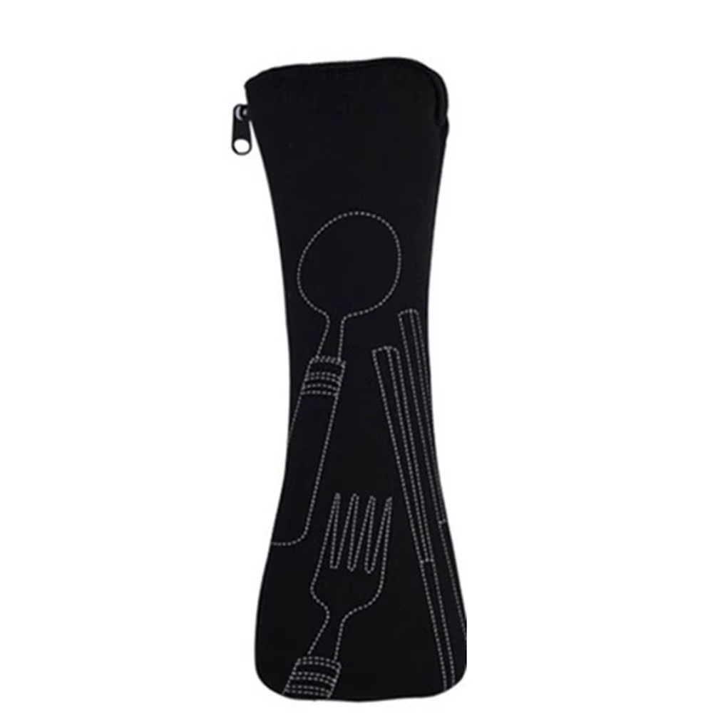 Sac d'emballage de voyage, étui de pique-nique portable, sans vaisselle, sacs à couverts, boîte de r