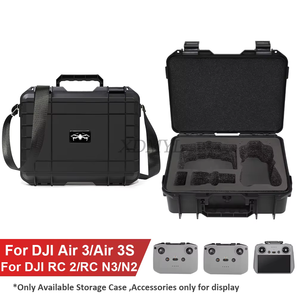 Étui de sécurité antidéflagrant pour DJI Air 3, valise étanche, étui de transport à coque rigide ave