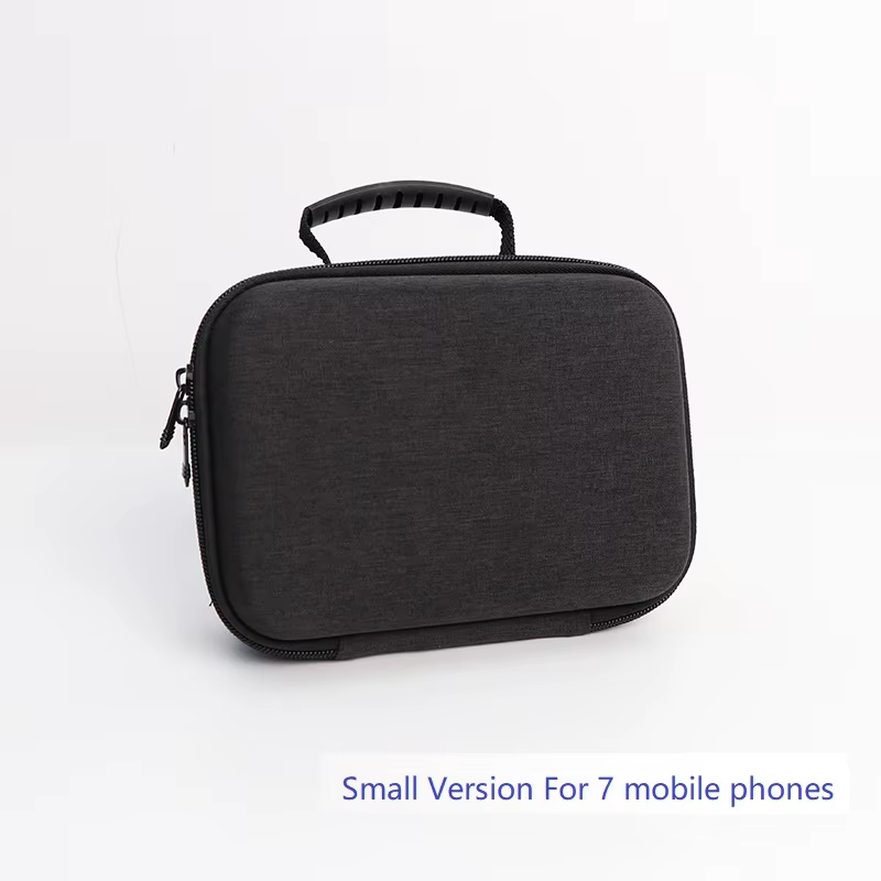 Étui de transport rigide de grande capacité pour célébrités d'internet, sac multi-téléphone portable