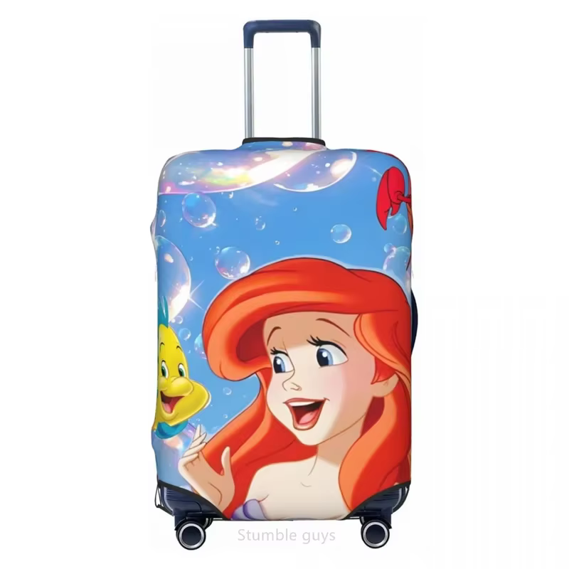 Housse de protection extensible pour bagages de voyage, motif princesse tendance, convient aux bagag