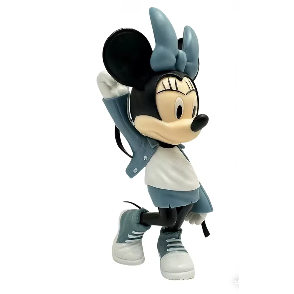 Accessoires de vêtements tendance Disney Mickey et Minnie, poupées cadeaux, articles décoratifs joua