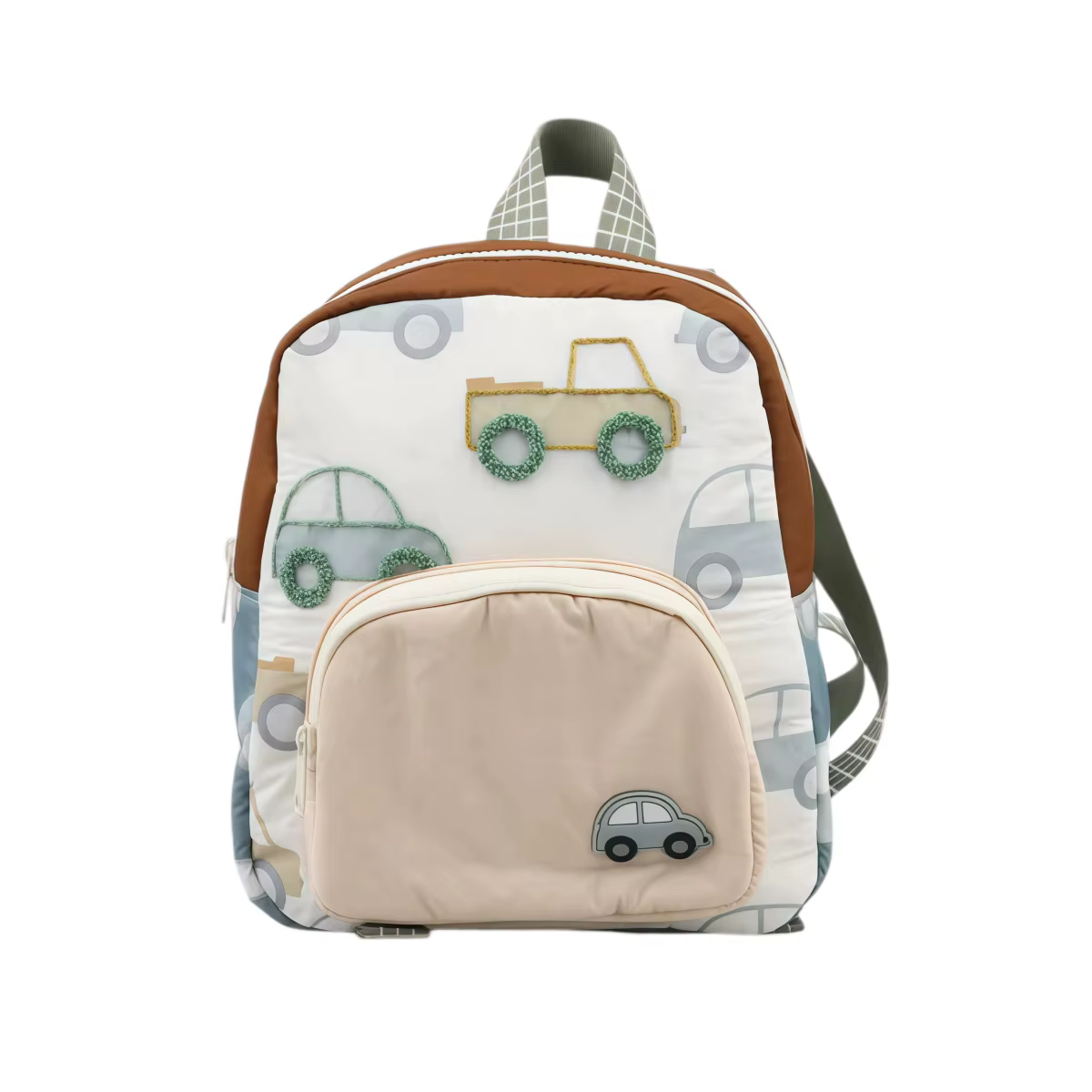 Sac à dos brodé personnalisé pour filles et garçons, nom et texte personnalisés, cartable pour la re
