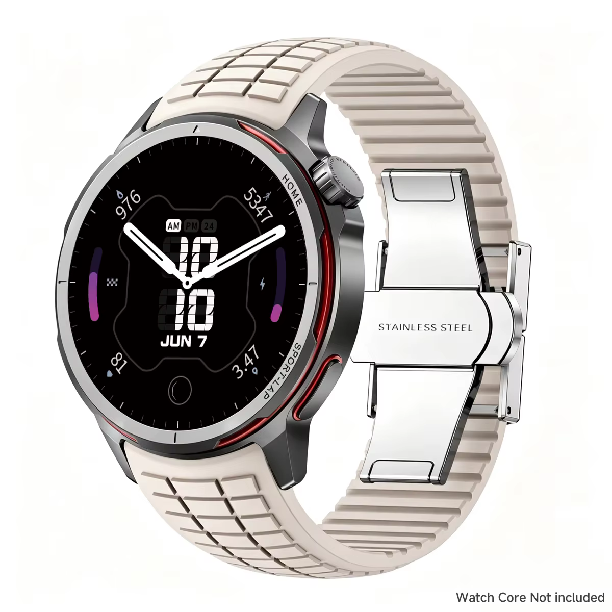 Bracelet en Silicone pour Huawei Watch GT Runner 2 Sport, sans espaces, accessoires remplaçables