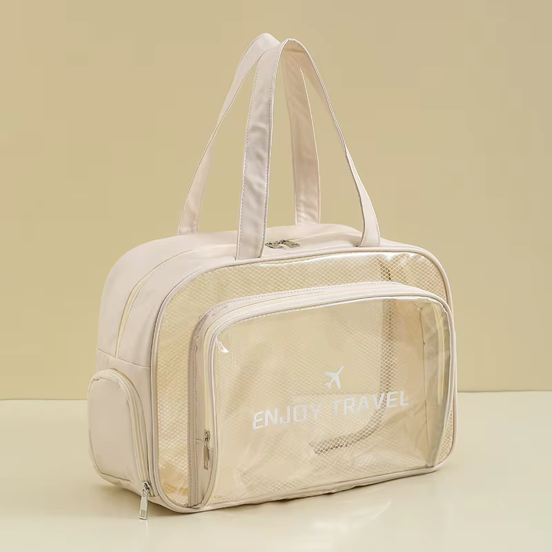 Sac de sport étanche pour la natation avec poche à chaussures, sac de voyage portable pour cosmétiqu