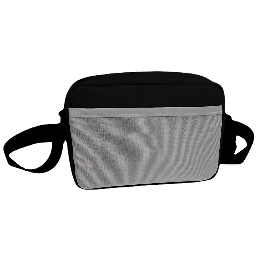 Sac à bandoulière Shoous LED, sacs carrés en tissu de fibre optique, sacs colorés à une initiative, 