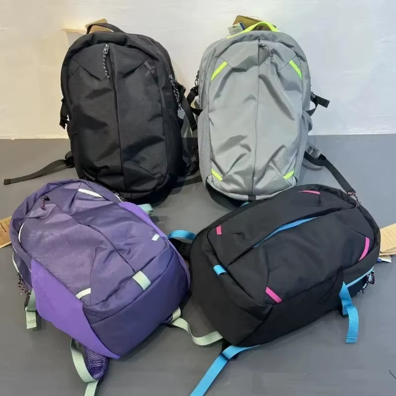 Nouveaux sacs à dos de sport pour hommes et femmes aux couleurs contrastées, sacs à dos de randonnée