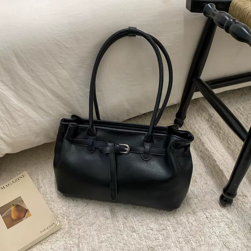 Sac fourre-tout grande capacité pour femme, sac à bandoulière décontracté et tendance pour les traje
