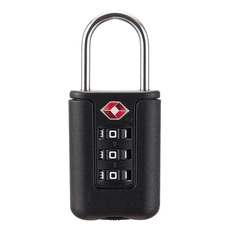 Serrures Tsa pour bagages, serrures à bagages approuvées Tsa, cadenas à combinaison à 3 chiffres, se