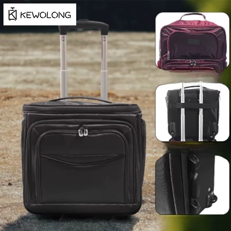 2 tailles en 1 sac de cabine! 14" expande à 20" bagage à main approuvé par la compagnie aérienne pou