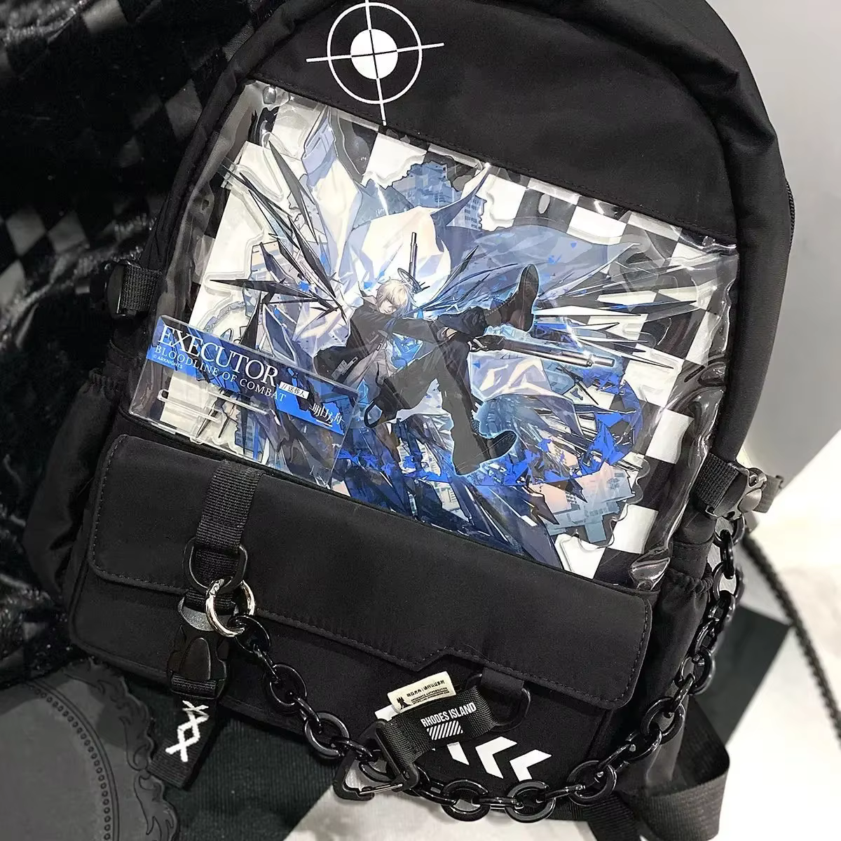 JIAERDI Ita-Sac à dos en toile pour femme, cartable d'école, transparent, à la mode, nouvelle collec