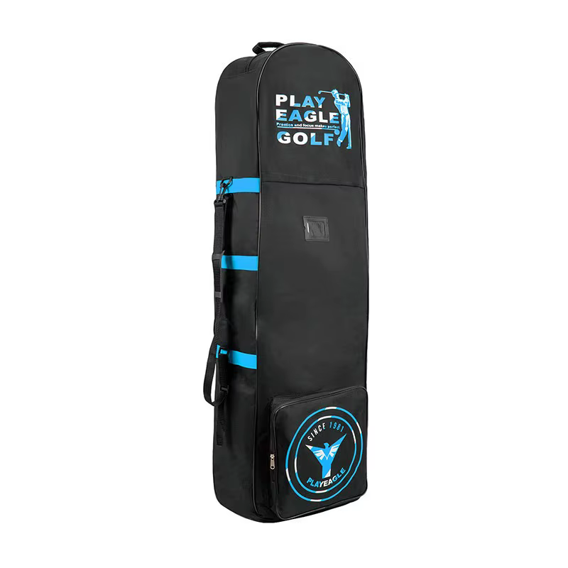Sac de golf pour l'aviation avec roues silencieuses HKB02, grande capacité de rangement, pliable, po