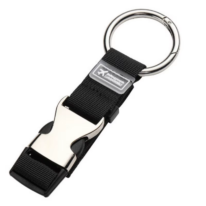 Sangles de bagages réglables en nylon pour valises, clip à ressort en métal, ceinture de bagage envi