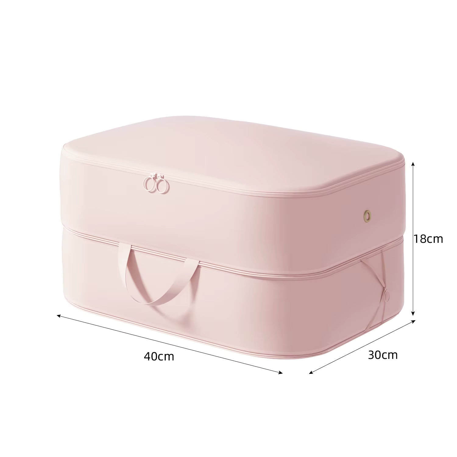 1 sac de compression grand format pour couettes et vêtements, organisateur de placard, pochette de r