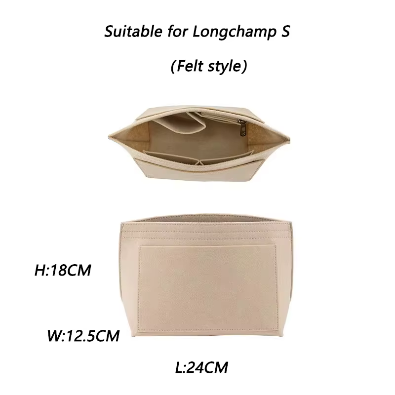 Insert organisateur de sac pour Longchamp, matériau en Nylon, ajustement Super solide, Support de sa
