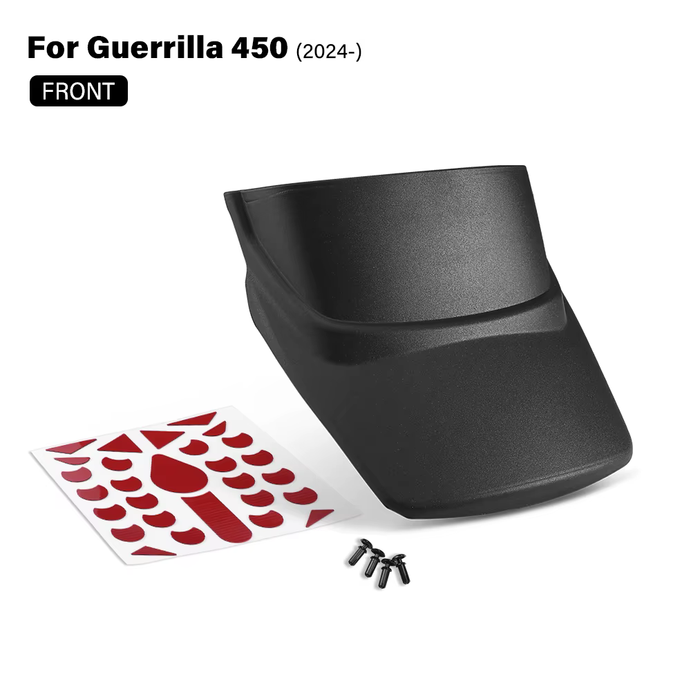 Pour Guerrilla 450 2024 2025 – Extension de garde-boue avant/arrière, protection anti-éclaboussures,
