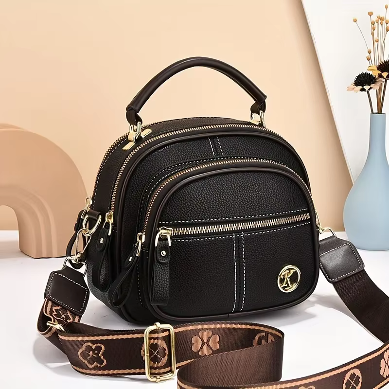 Sac à main pour femmes, sac à bandoulière de luxe polyvalent à la mode, sac de Shopping