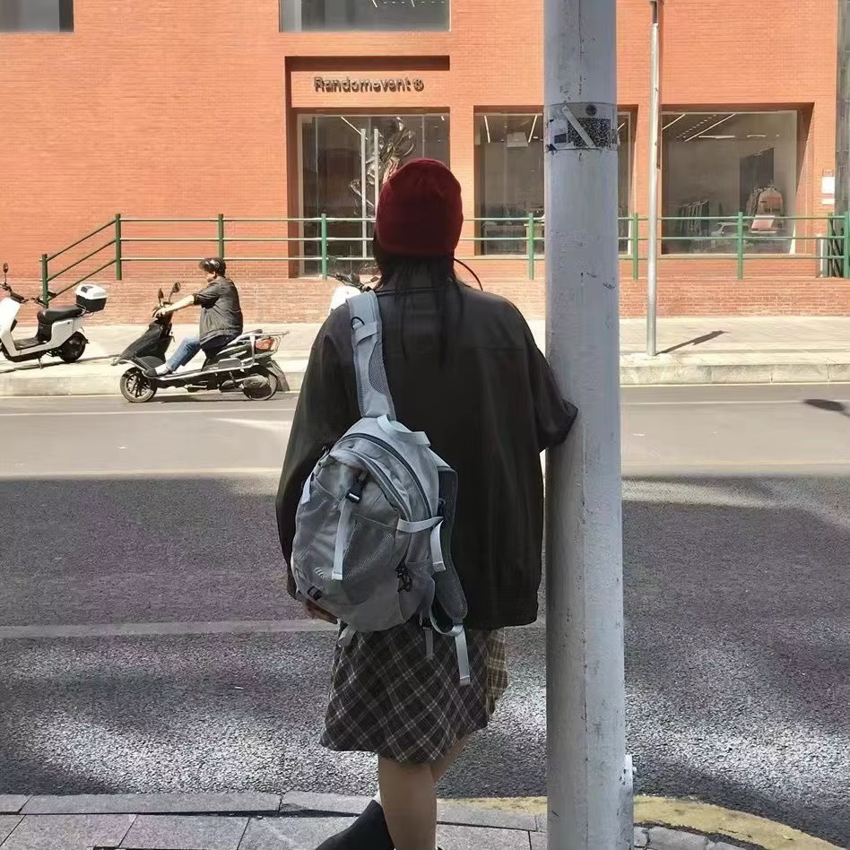 Streetwear Vintage mode sacs à dos décontracté à la mode Y2k esthétique étudiants cartables japonais