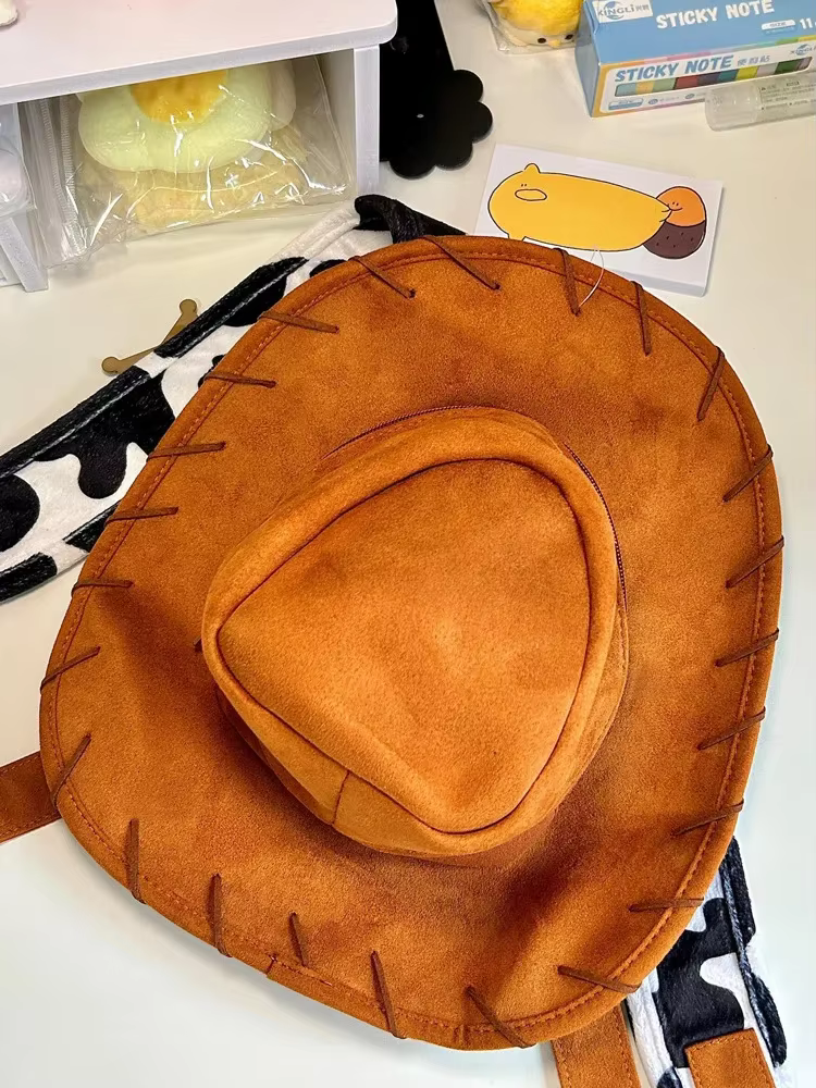 Sac à dos Woody Cowboy Hat de Toy Story, mignon, créatif et tendance, pour étudiants, loisirs, voyag