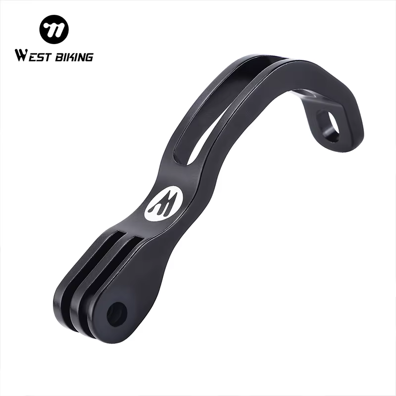 WEST BIKING – support de lumière pour fourche avant, support réglable en alliage d'aluminium pour ca