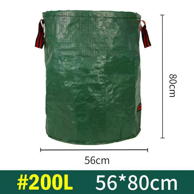 Sac de collecte de feuilles de jardin de grande capacité, sac de collecte de Branches et de feuilles