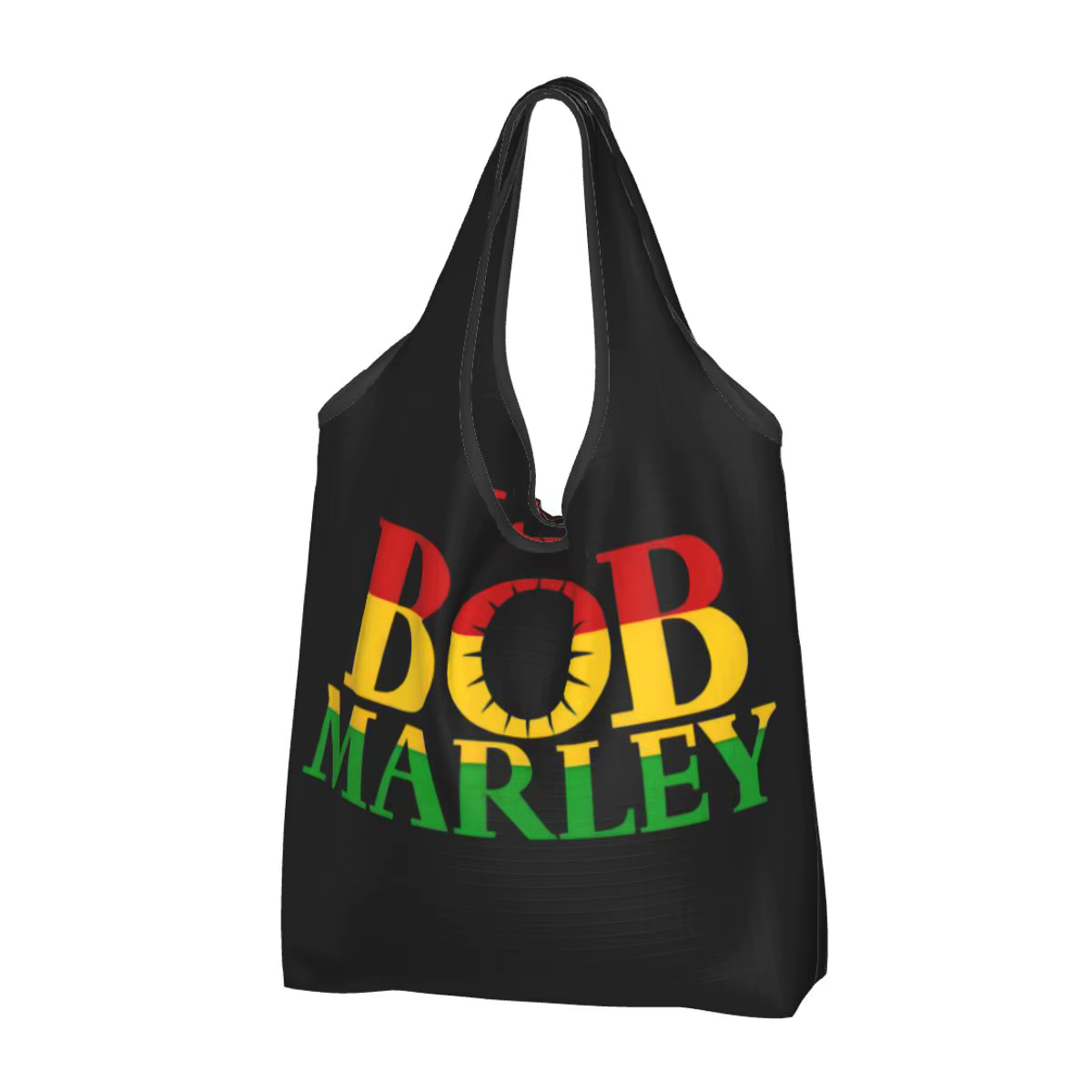 Sac à main portable de grande capacité, personnalisé, chanteur jamaïcain reggae rock bob marleys, sa