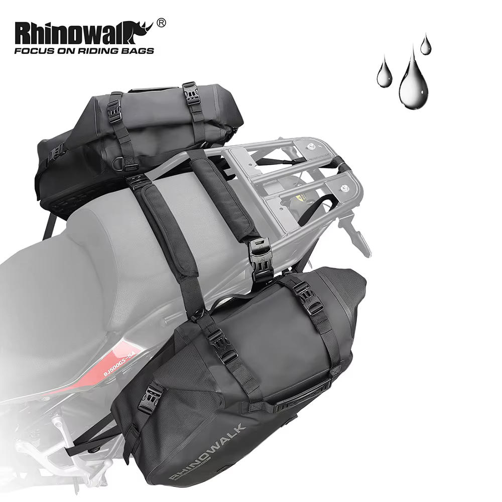 Bal inowalk-Sac à Dos Étanche pour Moto, Grande Capacité, 28l, Accessoires pour Casque