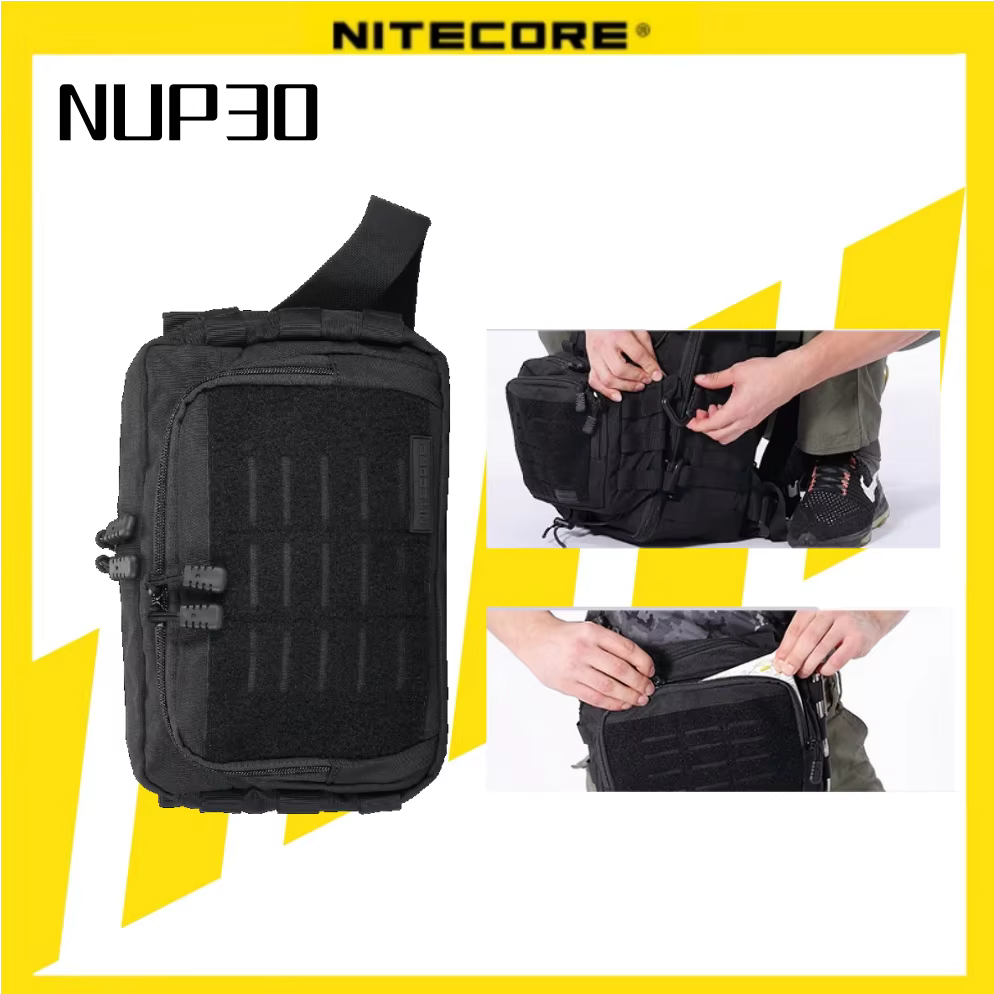 Sac à dos NITECORE NUP30, sac à bandoulière, pochette utilitaire multifonctionnelle, sac de voyage q