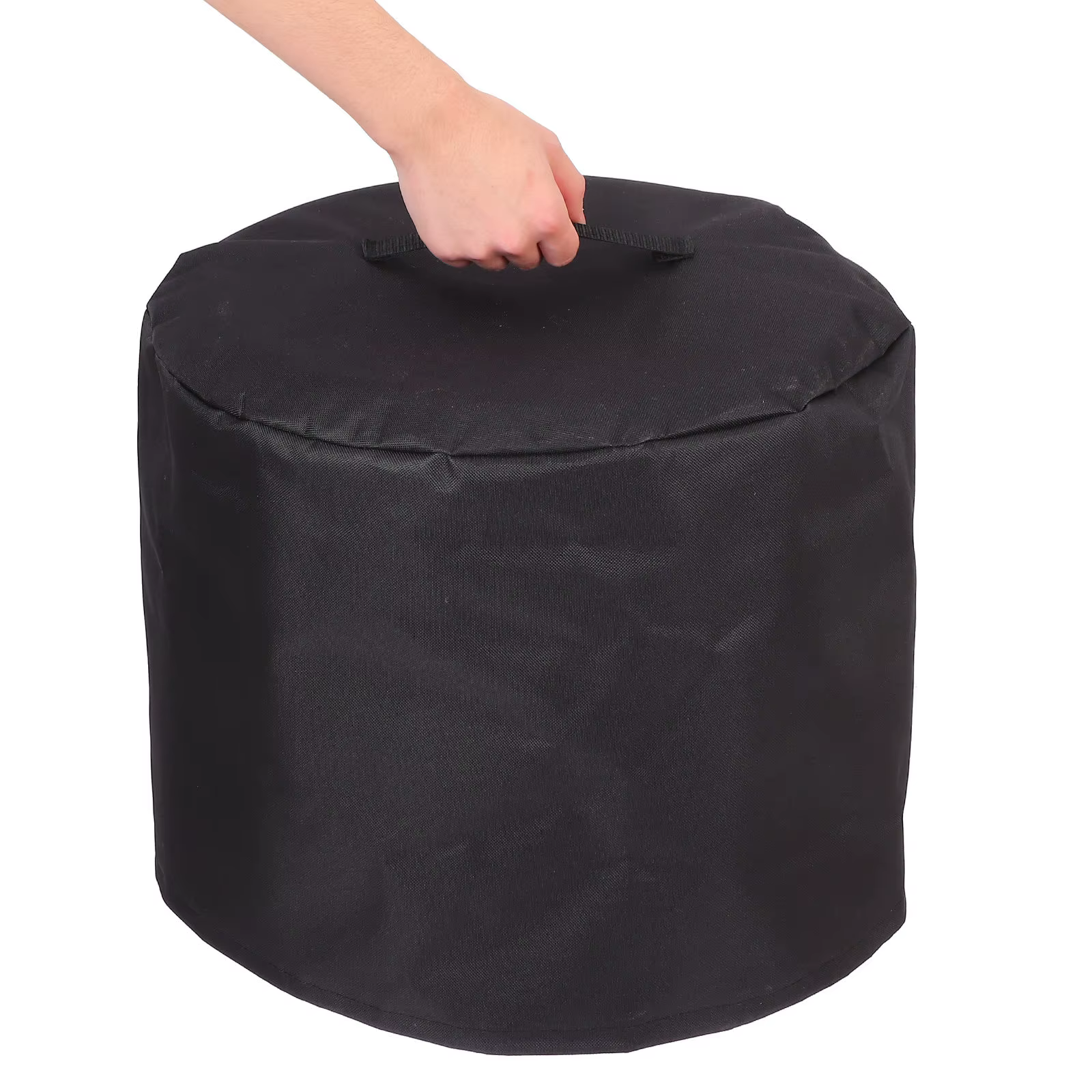 Housse de protection portable en tissu Oxford pour foyer extérieur, imperméable et coupe-vent, couve