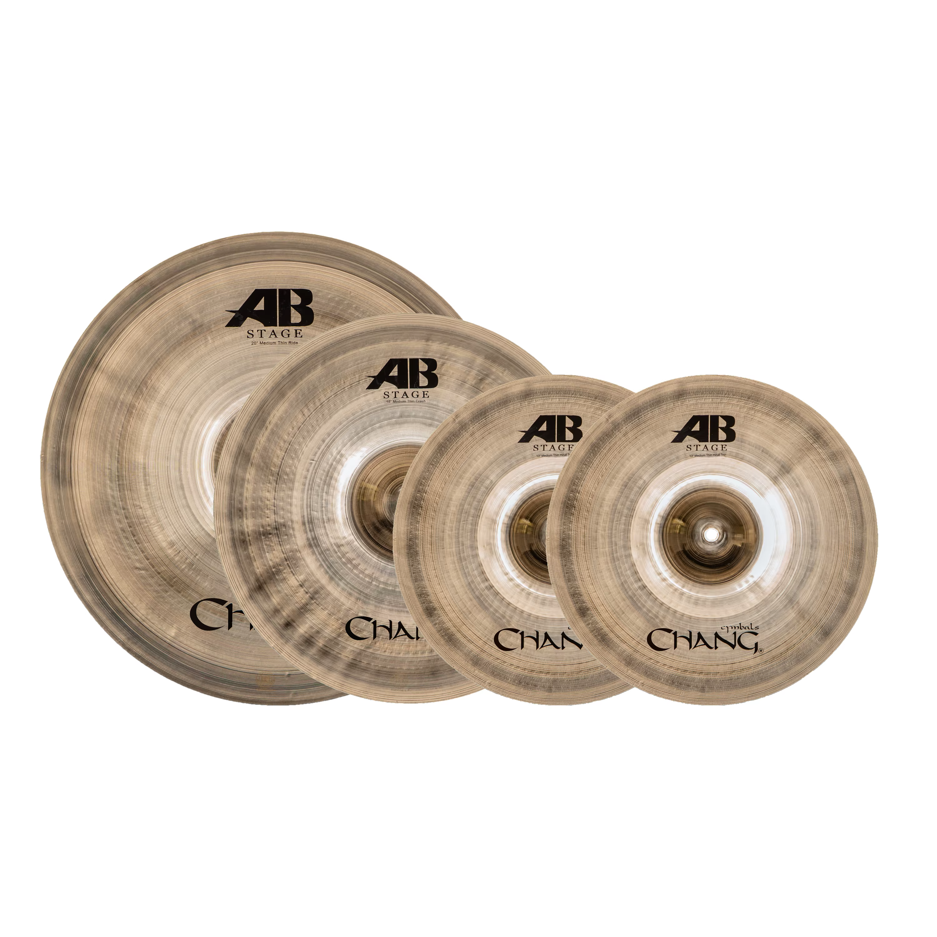 Chang offre spéciale AB scène Instrument de musique cymbales ensemble Gong et cymbales