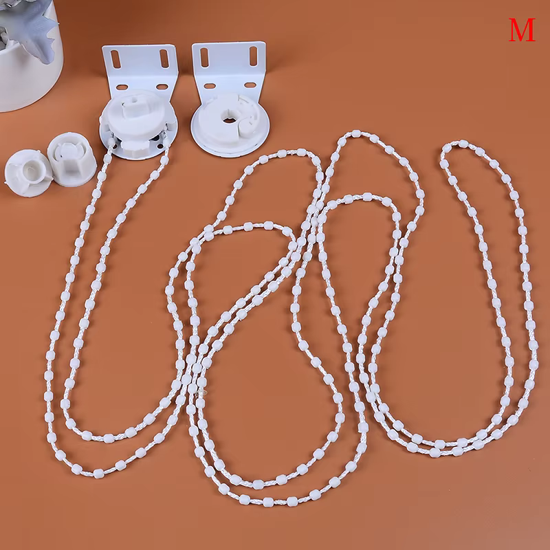 Accessoires de rideau de perles, traitements de fenêtre, quincaillerie, rouleau, kit d'ombre, contrô