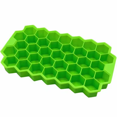 Moule à glace en forme de accent d'abeille 37 sans couvercle, 1 pièce, DIY