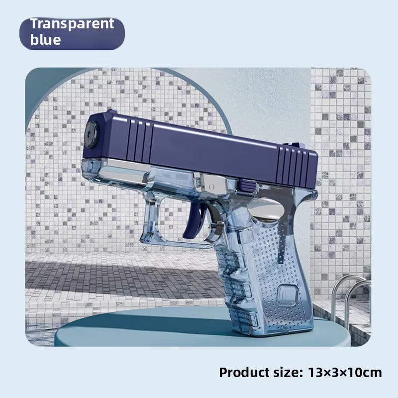Pistolet à eau manuel grande capacité, jouet de plage et d'extérieur, tir continu, jouets de piscine