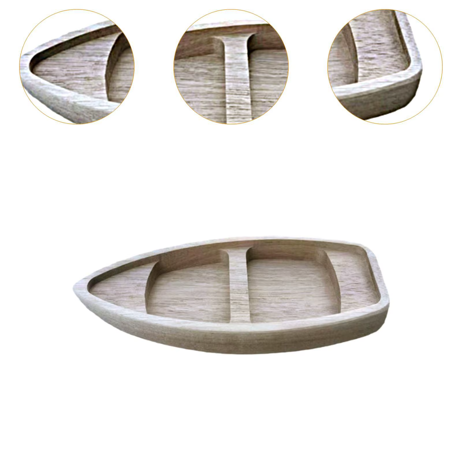 Modèle de bateau de pêche en bois, artisanat, ornements de bateau miniatures, décoration de bateau a